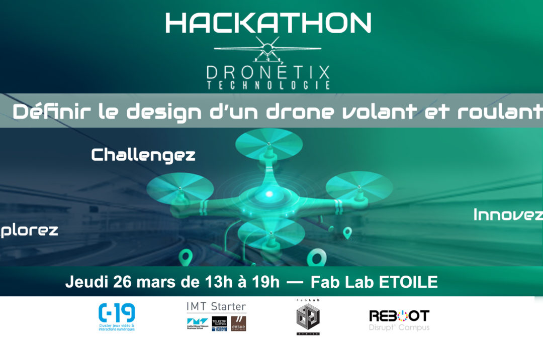 ANNULE ET REPORTE – Hackathon by Dronetix Technologie