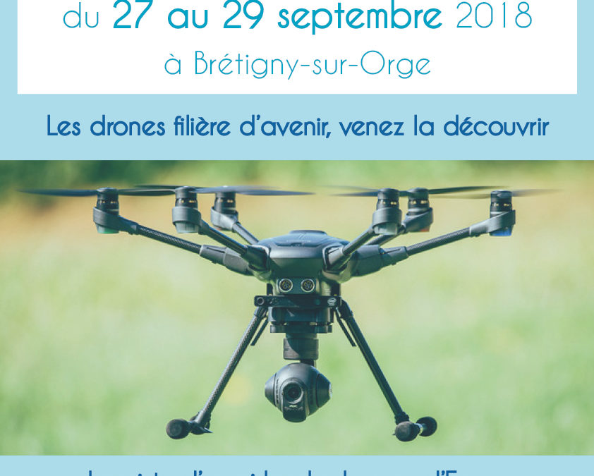 Le C-19 participe au salon du Drone les 27,28 et 29 septembre 2018 à Brétigny-sur-Orge